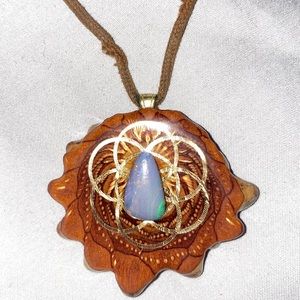 Third Eye Pinecones Pendant